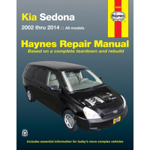 Haynes Manuals Inc Kia Sedona (02 -14) (häftad, eng)