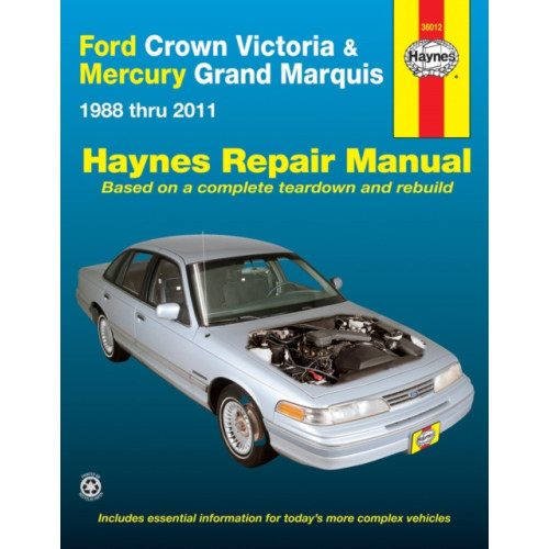 Haynes Manuals Inc Ford Crown Victoria & Mercury Grand Marquis (1988-2011) (Covers all fuel-injected models) Haynes Repair Manual (USA) (häftad, eng)