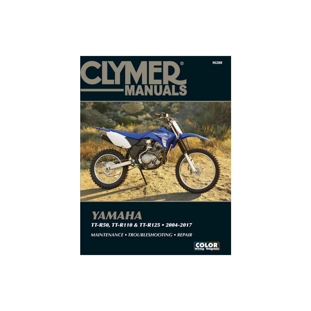 Produktbild för Clymer Yamaha TT-50 (06-17), TT-R110 (08-17) & TT- (häftad, eng)