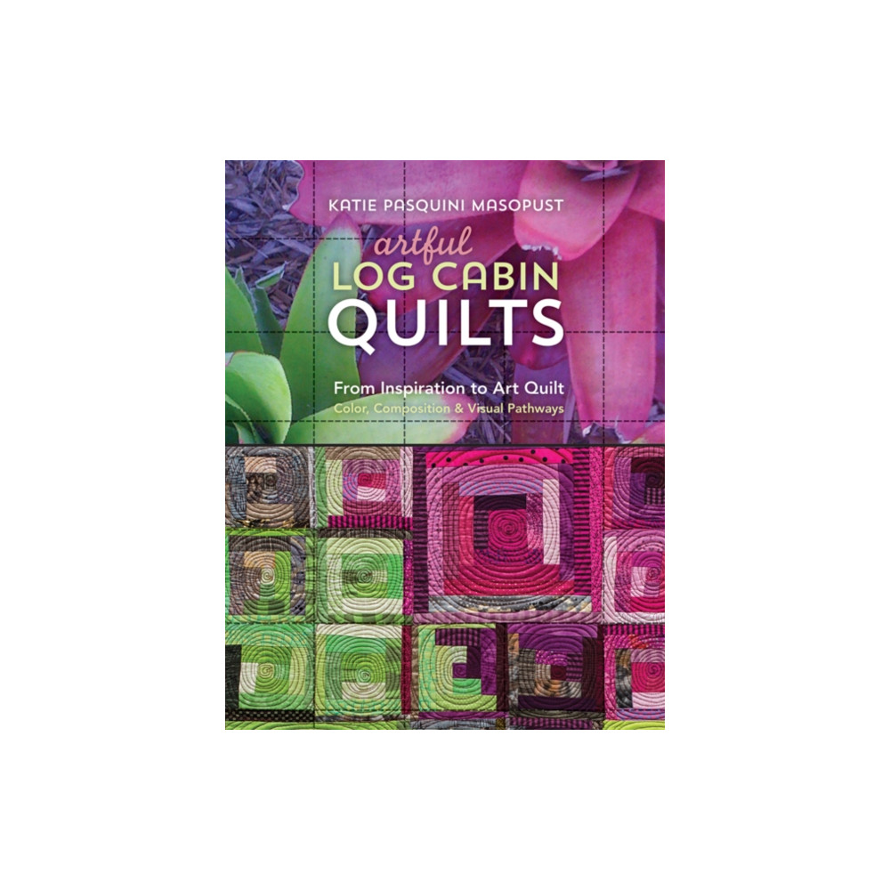 Produktbild för Artful Log Cabin Quilts (häftad, eng)