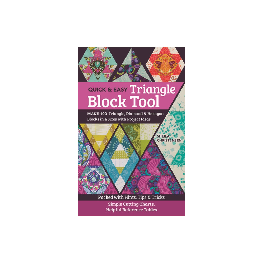 Produktbild för Quick & Easy Triangle Block Tool (häftad, eng)