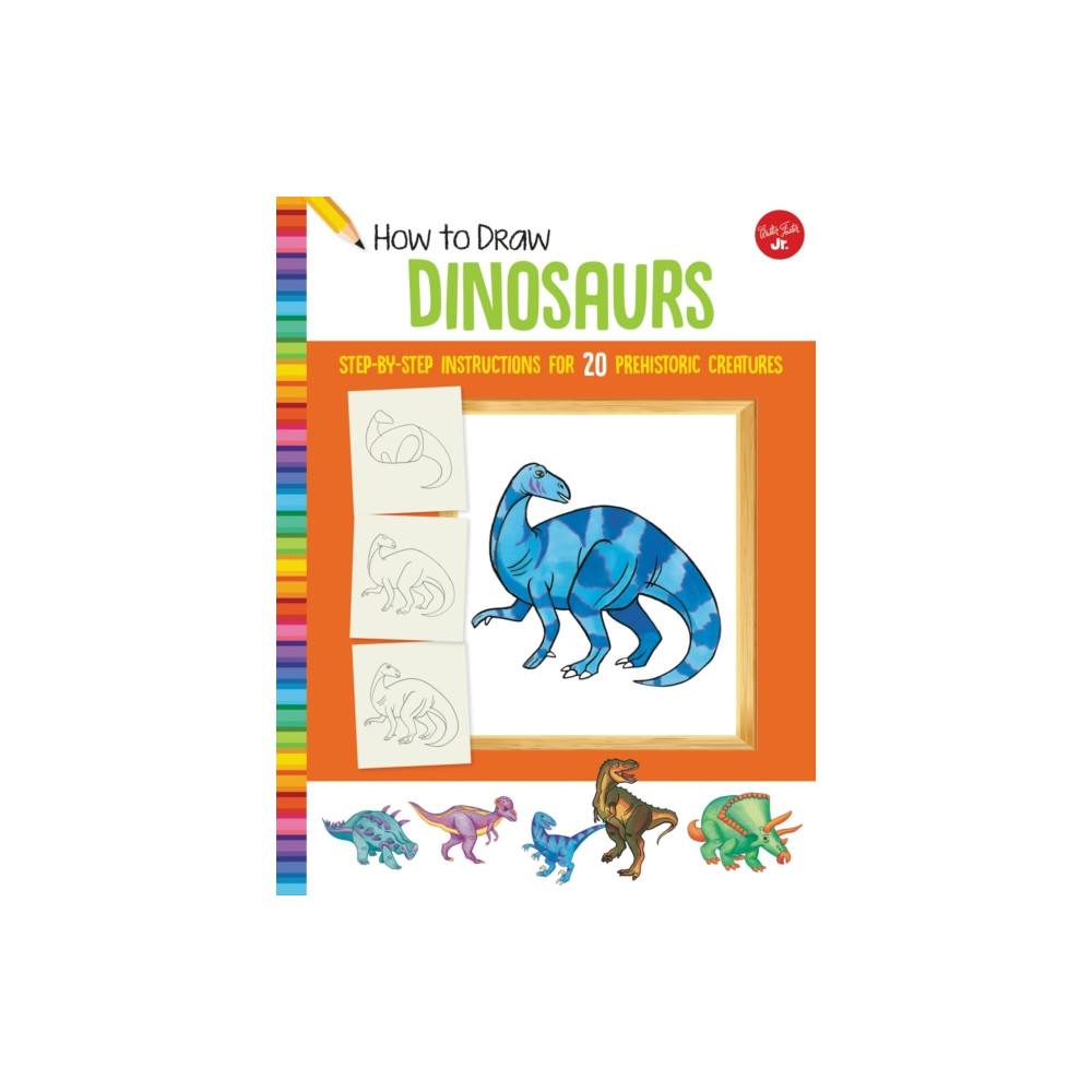 Produktbild för How to Draw Dinosaurs (häftad, eng)