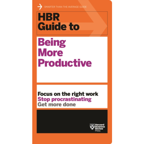 Harvard Business Review Press HBR Guide to Being More Productive (HBR Guide Series) (häftad, eng)