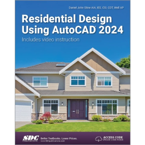 SDC Publications Residential Design Using AutoCAD 2024 (häftad, eng)