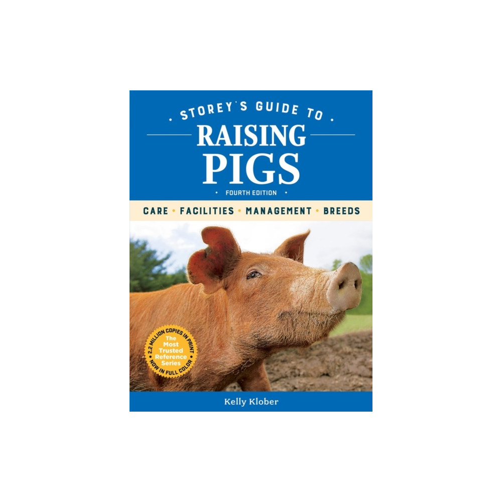 Produktbild för Storey's Guide to Raising Pigs, 4th Edition (häftad, eng)