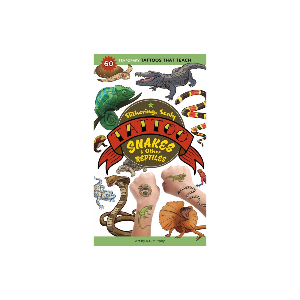 Produktbild för Slithering, Scaly Tattoo Snakes & Other Reptiles (häftad, eng)