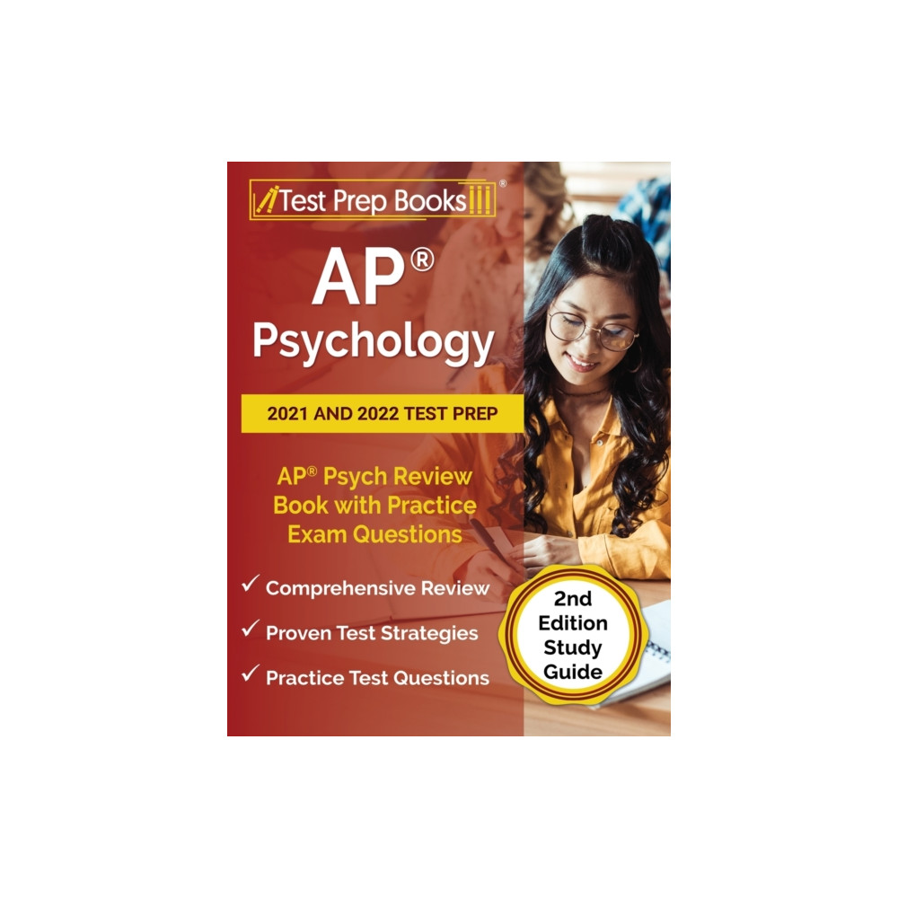 Produktbild för AP Psychology 2021 and 2022 Test Prep (häftad, eng)