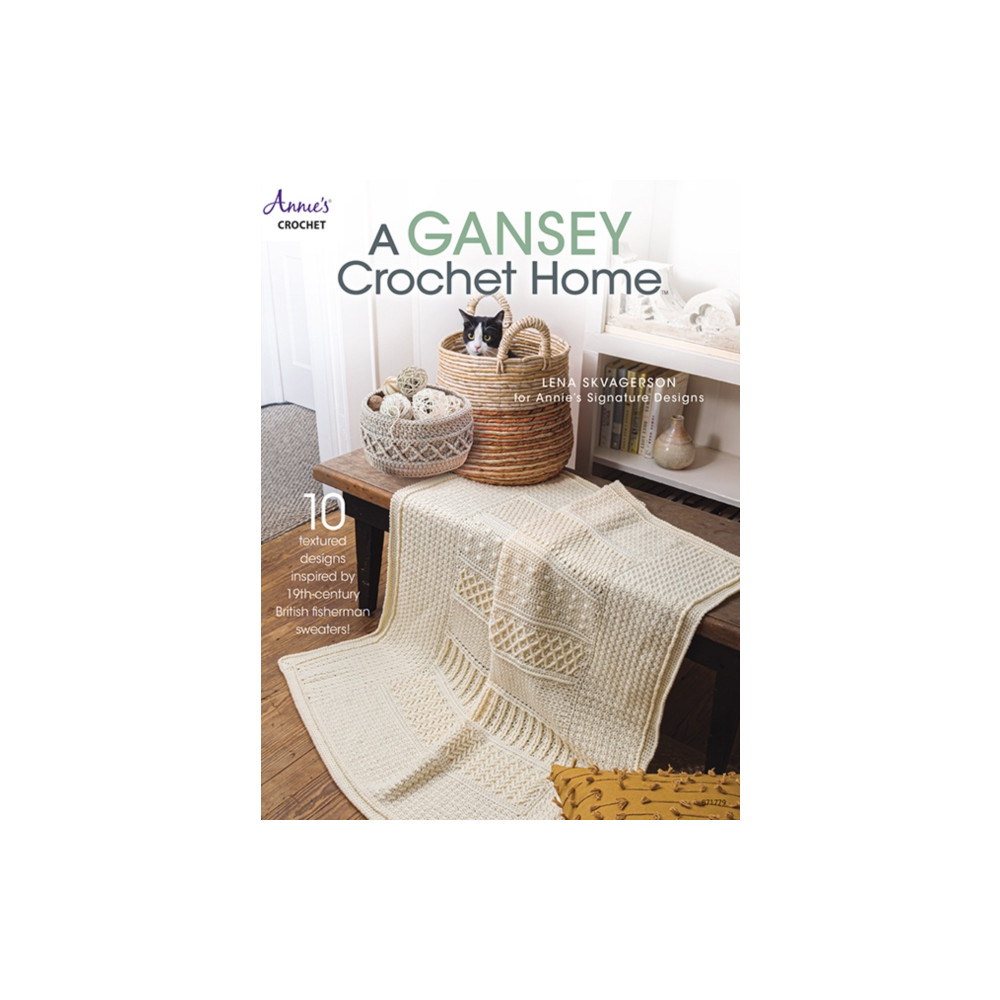 Produktbild för A Gansey Crochet Home (häftad, eng)