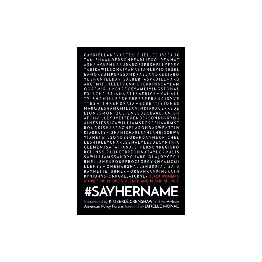 Produktbild för #SayHerName (häftad, eng)