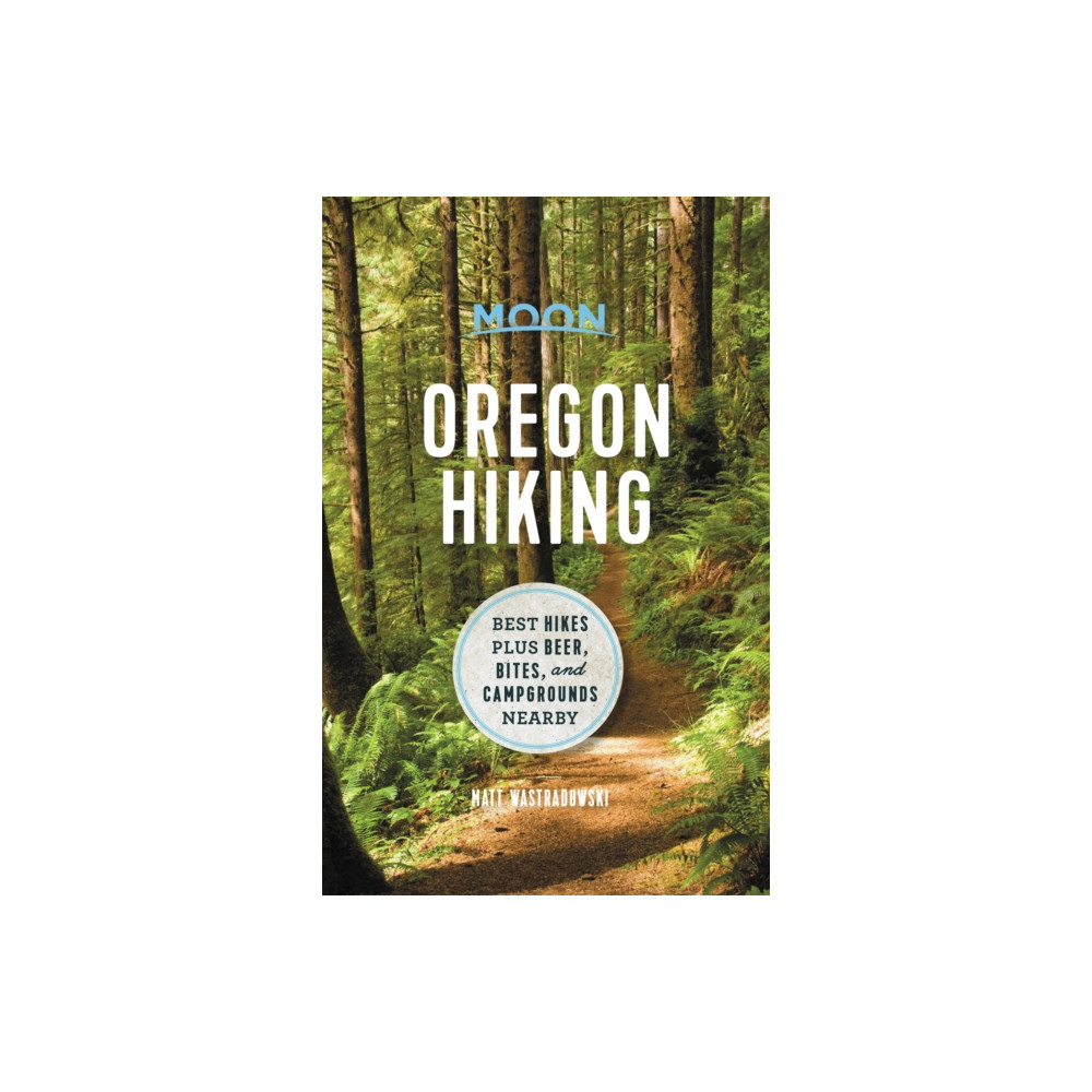 Produktbild för Moon Oregon Hiking (First Edition) (häftad, eng)
