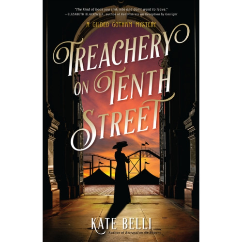 Crooked Lane Books Treachery on Tenth Street (inbunden, eng)