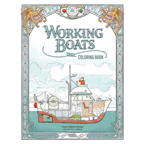 Sasquatch Books Working Boats Coloring Book (häftad, eng)