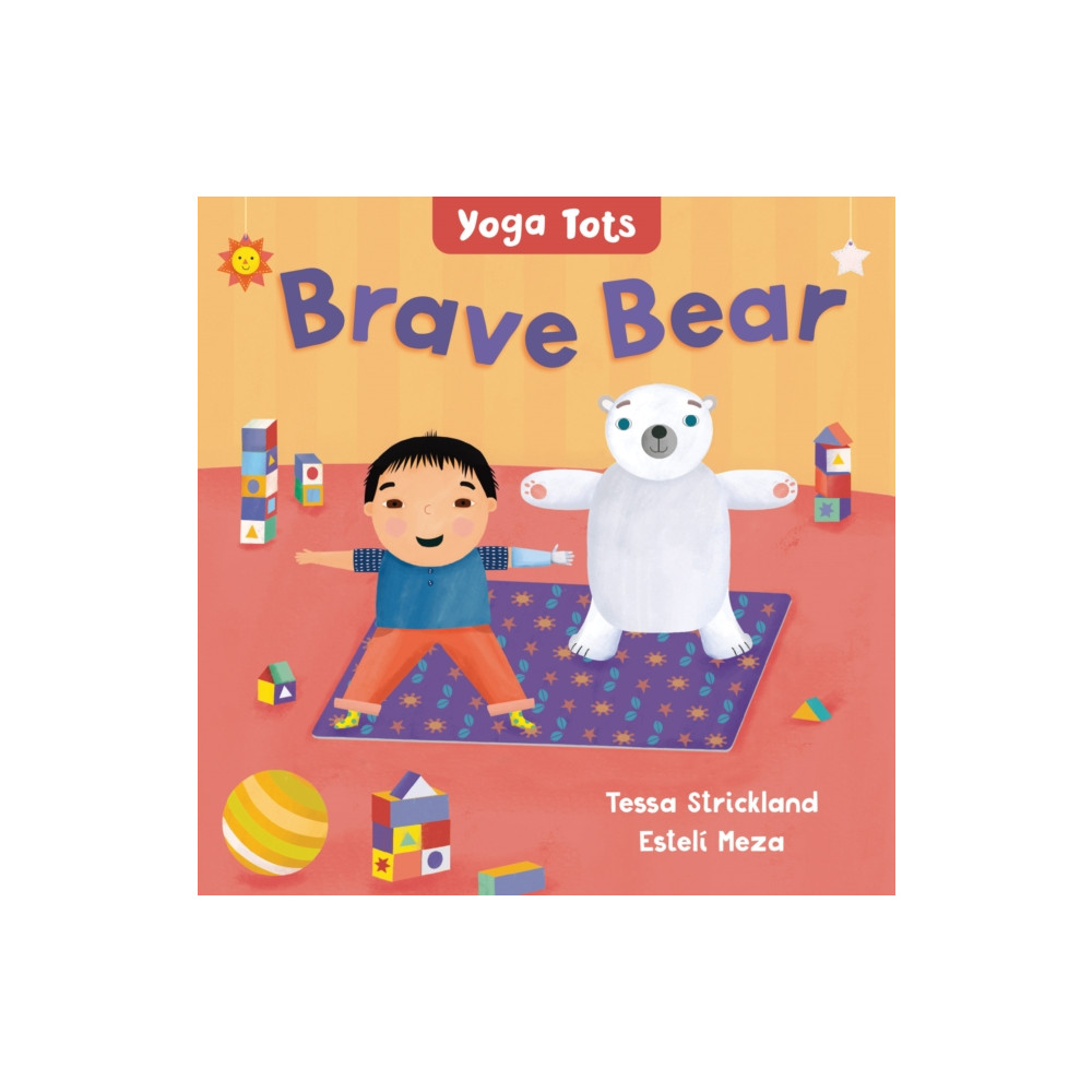 Produktbild för Yoga Tots: Brave Bear (bok, board book, eng)