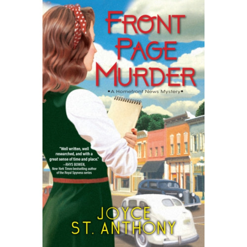 Crooked Lane Books Front Page Murder (inbunden, eng)