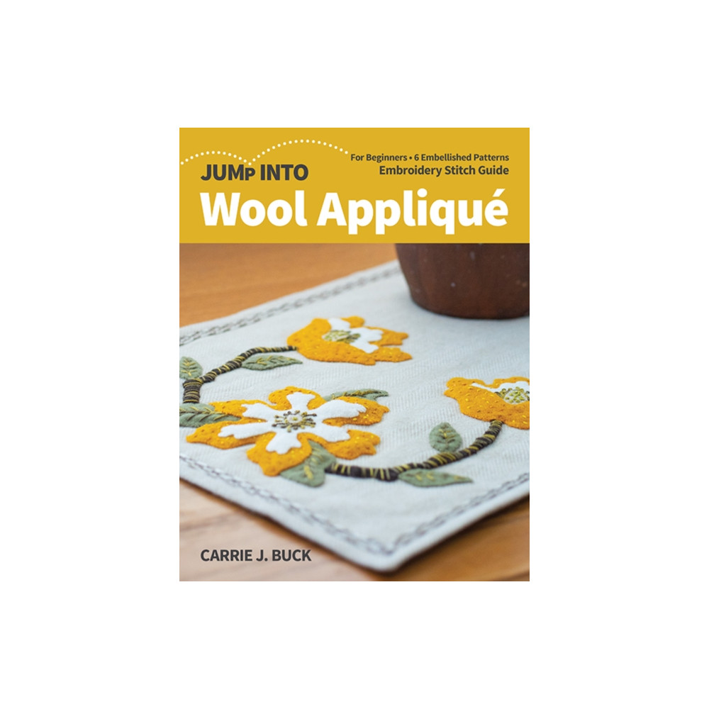 Produktbild för Jump Into Wool Applique (häftad, eng)