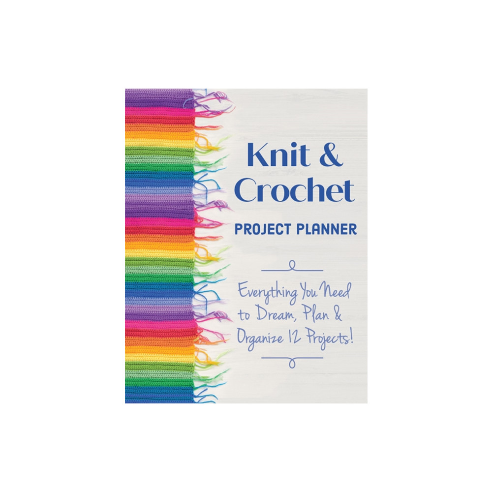 Produktbild för Knit & Crochet Project Planner (bok, spiral, eng)