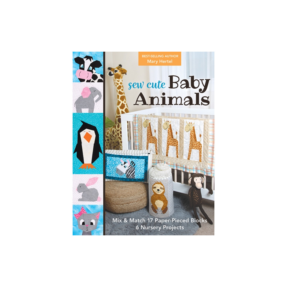 Produktbild för Sew Cute Baby Animals (häftad, eng)