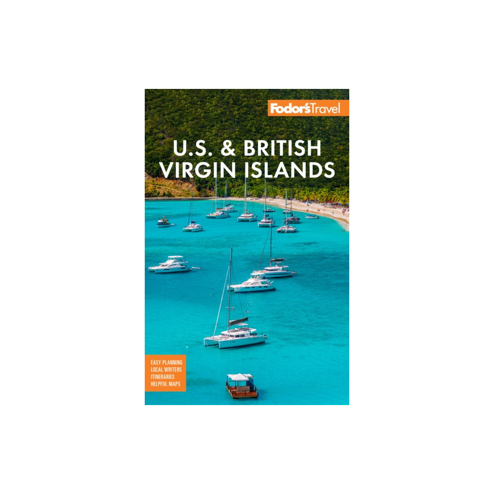 Produktbild för Fodor's U.S. & British Virgin Islands (häftad, eng)