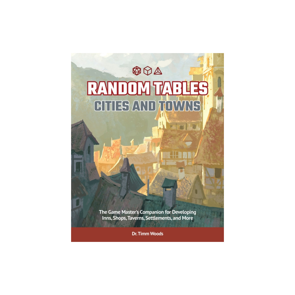 Produktbild för Random Tables: Cities and Towns (häftad, eng)
