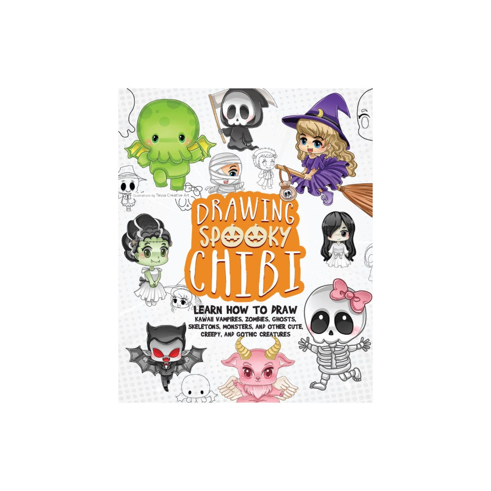 Produktbild för Drawing Spooky Chibi (häftad, eng)