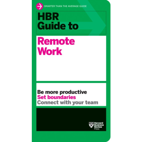 Harvard Business Review Press HBR Guide to Remote Work (häftad, eng)