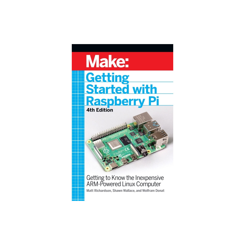 Produktbild för Getting Started with Raspberry Pi, 4e (häftad, eng)