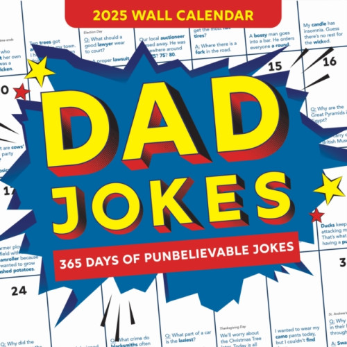 Sourcebooks, Inc 2025 Dad Jokes Wall Calendar