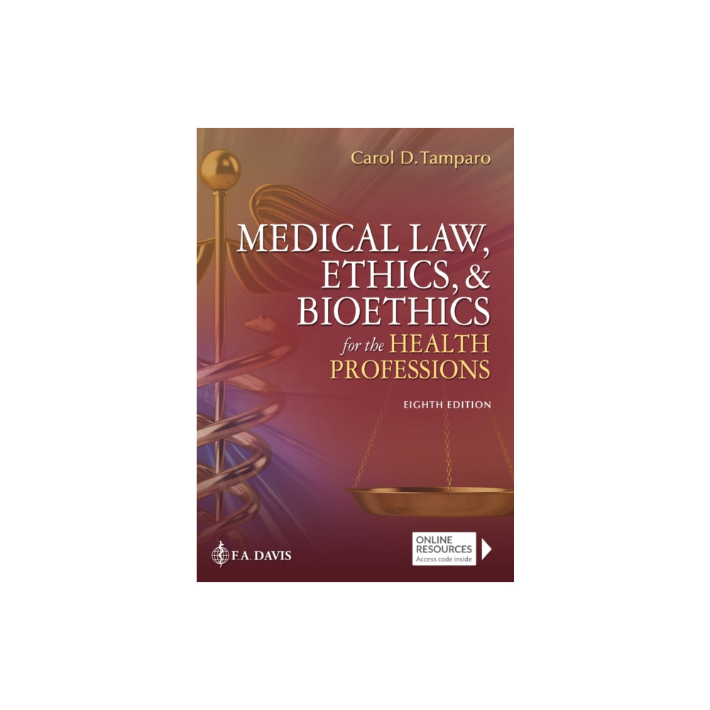 Produktbild för Medical Law, Ethics, & Bioethics for the Health Professions (häftad, eng)
