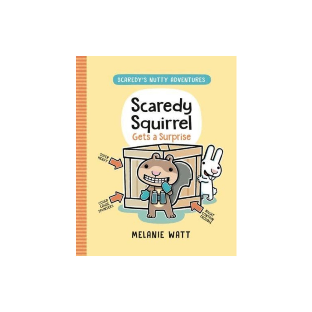 Produktbild för Scaredy Squirrel Gets a Surprise (häftad, eng)