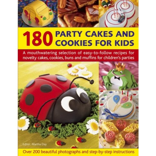 Anness publishing 180 Party Cakes & Cookies for Kids (häftad, eng)