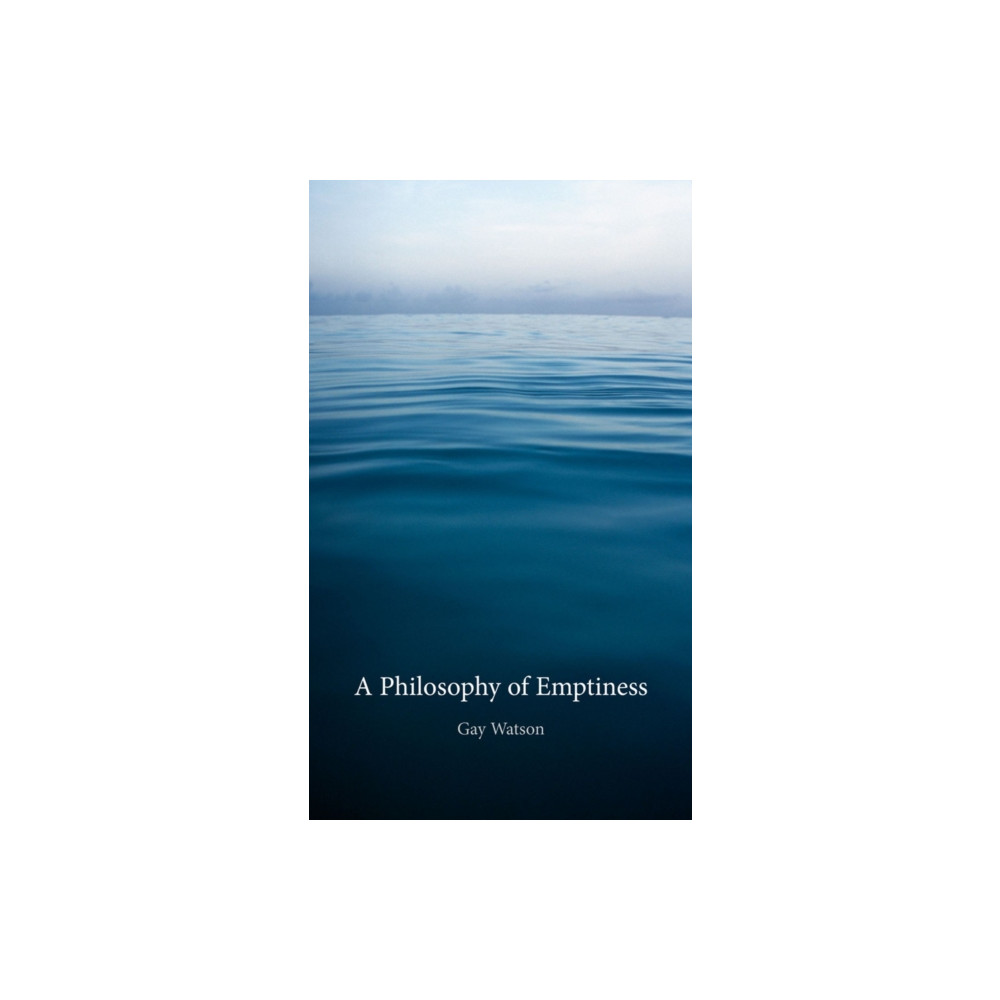 Produktbild för A Philosophy of Emptiness (häftad, eng)