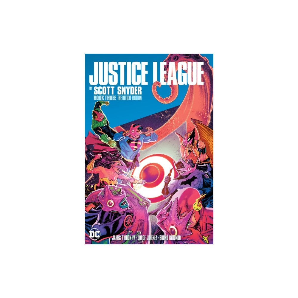 Produktbild för Justice League by Scott Snyder Deluxe Edition Book Three (inbunden, eng)
