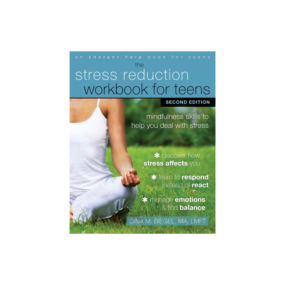Produktbild för Stress Reduction Workbook for Teens, 2nd Edition (häftad, eng)