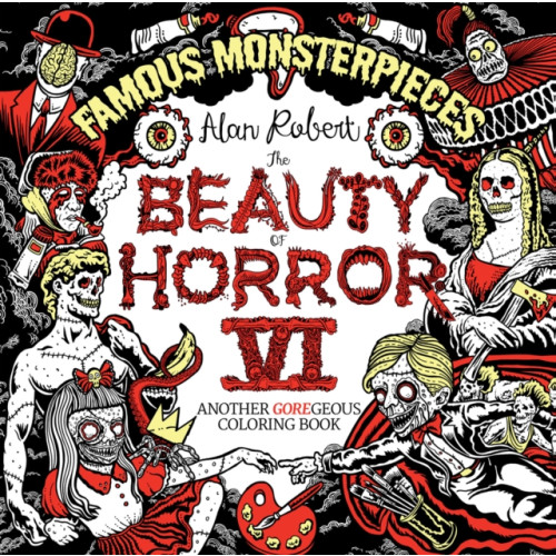 Idea & Design Works The Beauty of Horror 6: Famous Monsterpieces Coloring Book (häftad, eng)