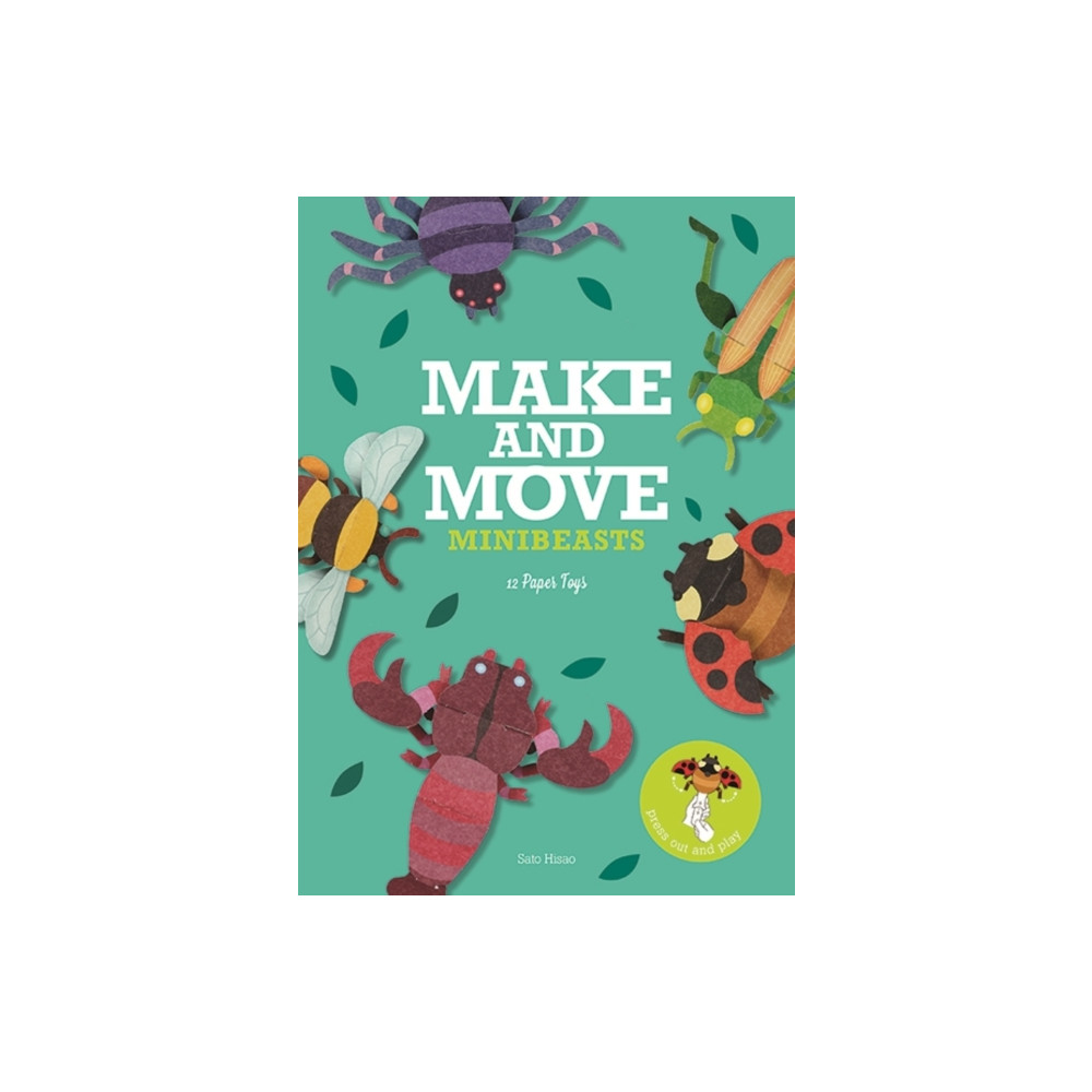 Produktbild för Make and Move: Minibeasts (häftad, eng)