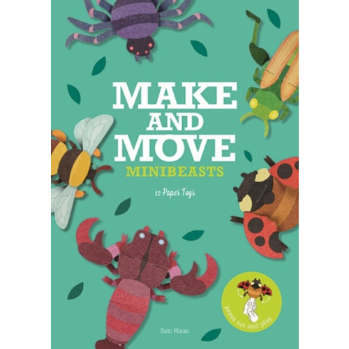 Hachette Children's Group Make and Move: Minibeasts (häftad, eng)