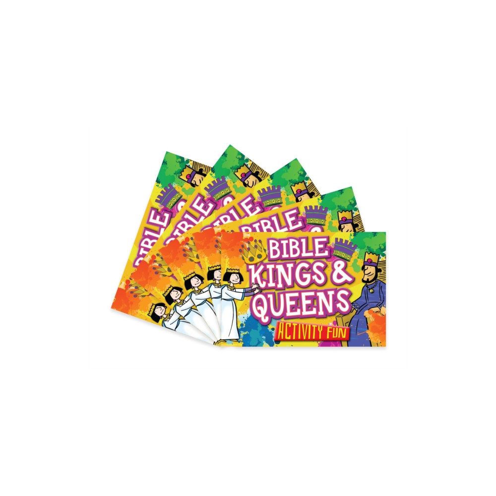 Produktbild för Bible Kings & Queens Activity Fun (häftad, eng)