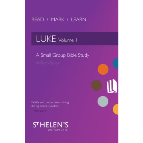 Christian Focus Publications Ltd Read Mark Learn: Luke Vol. 1 (häftad, eng)