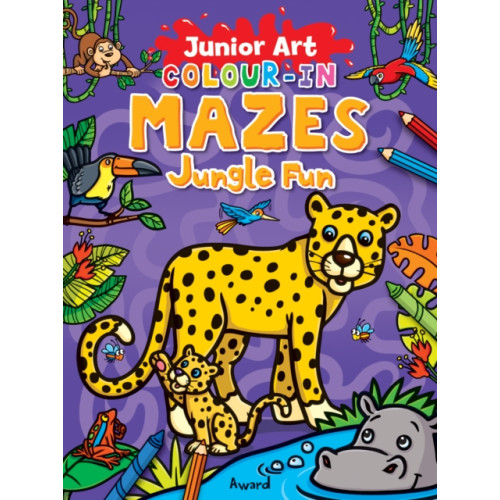 Award Publications Ltd Junior Art Colour in Mazes: Jungle Fun (häftad, eng)