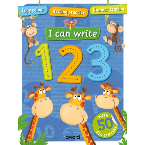 Award Publications Ltd I Can Write: 123 (häftad, eng)