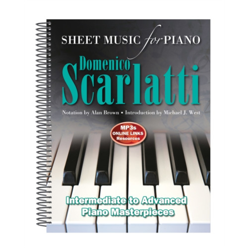 Flame Tree Publishing Domenico Scarlatti: Sheet Music for Piano (bok, spiral, eng)