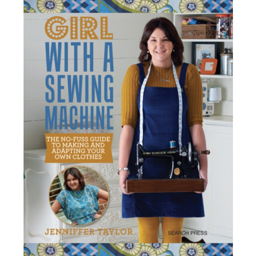 Search Press Ltd Girl with a Sewing Machine (häftad, eng)