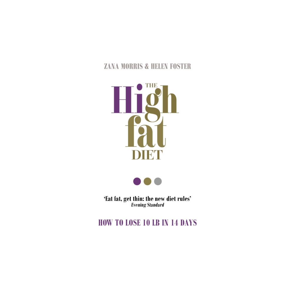 Produktbild för The High Fat Diet (häftad, eng)
