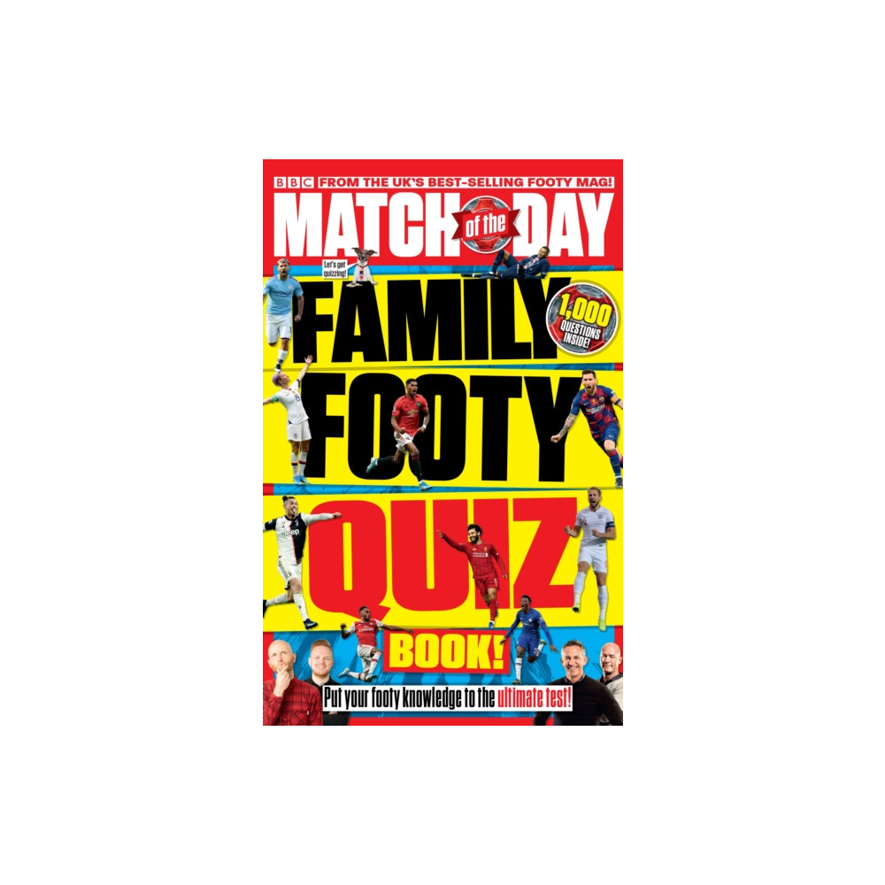 Produktbild för Match of the Day Family Footy Quiz Book (häftad, eng)