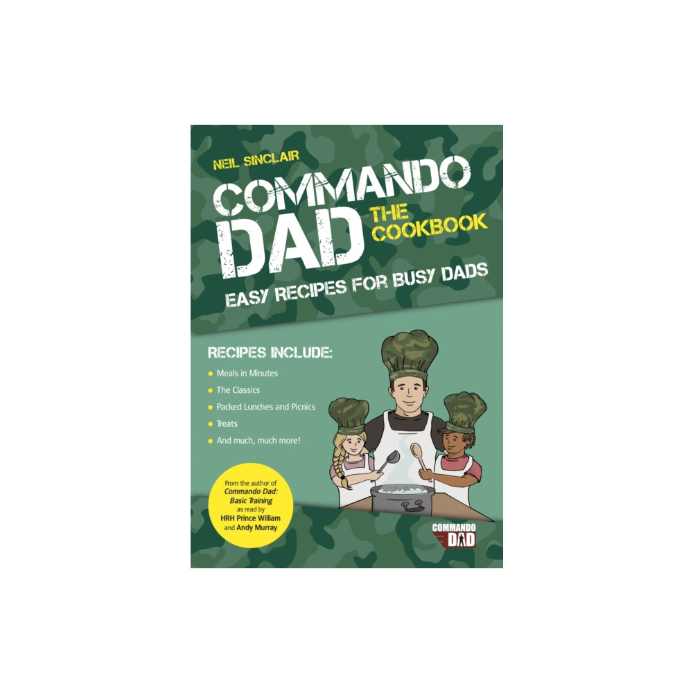 Produktbild för Commando Dad: The Cookbook (häftad, eng)