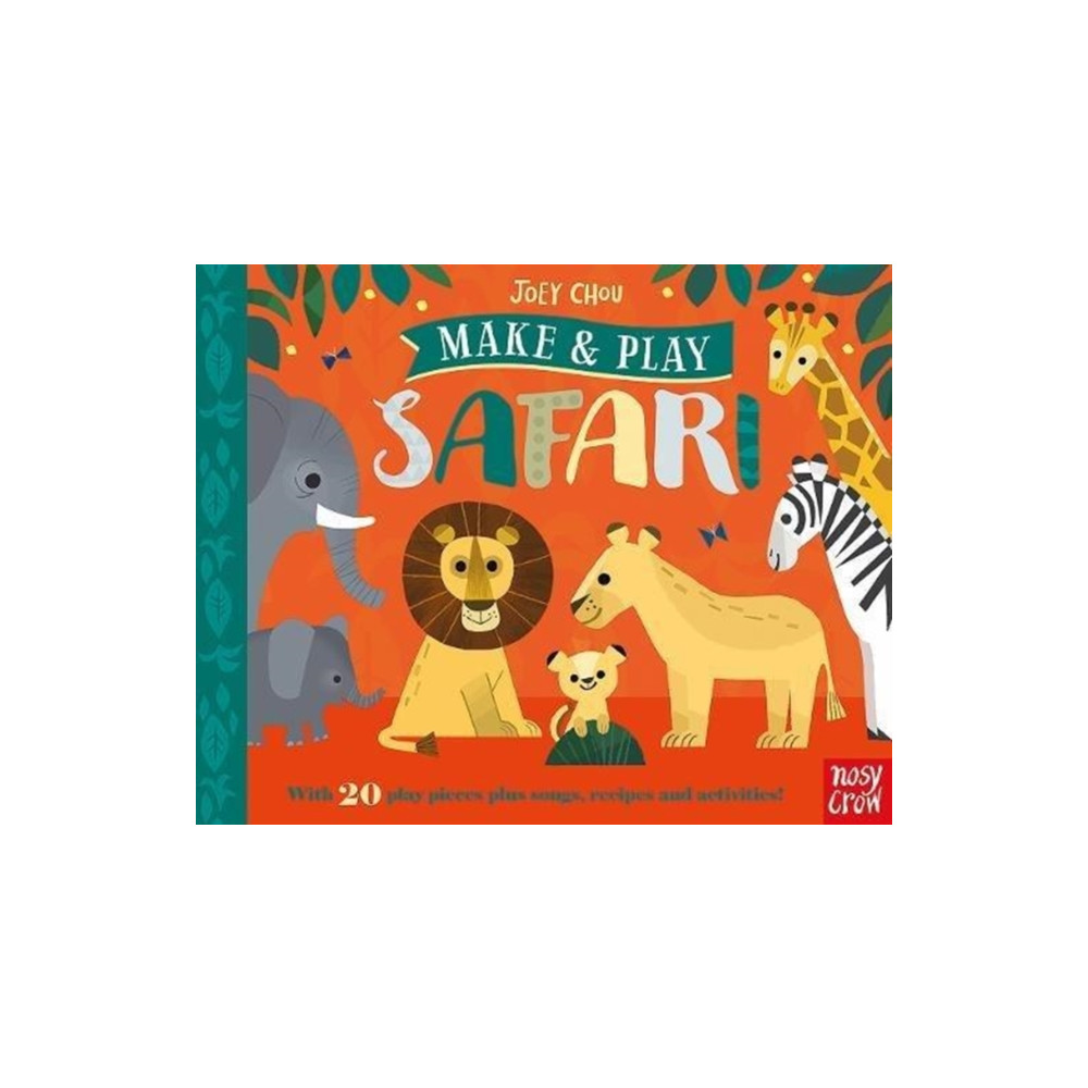 Produktbild för Make and Play: Safari (bok, board book, eng)