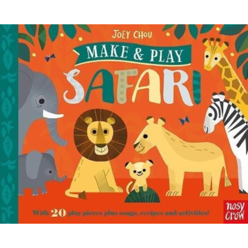 Nosy Crow Ltd Make and Play: Safari (bok, board book, eng)