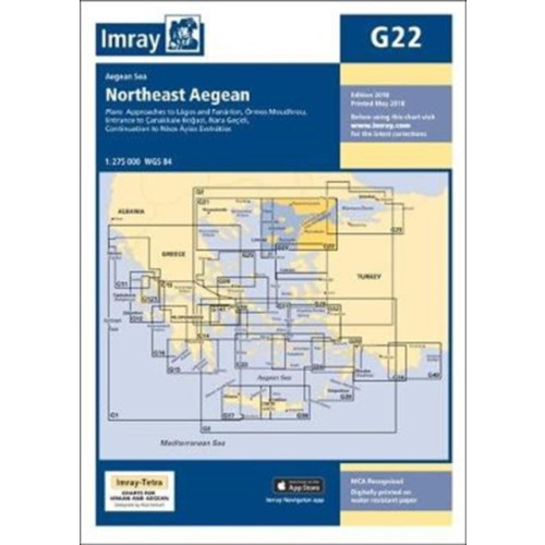 Imray, Laurie, Norie & Wilson Ltd Imray Chart G22