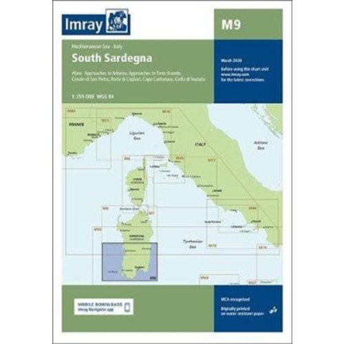 Imray, Laurie, Norie & Wilson Ltd M9 South Sardegna