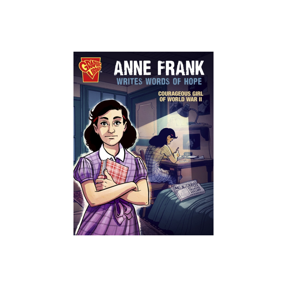 Produktbild för Anne Frank Writes Words of Hope (häftad, eng)
